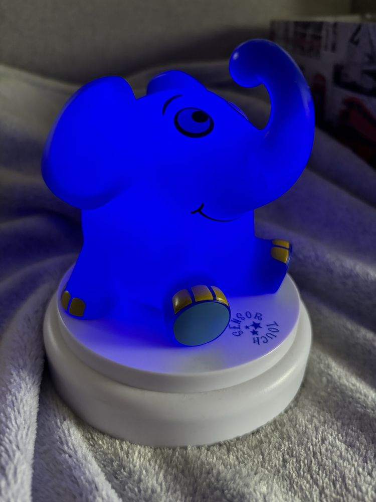 Lampka słonik do pokoju dzieciecego Sensor Touch