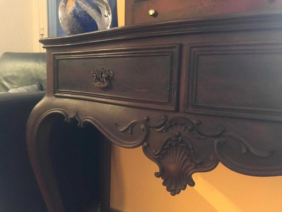 Mesa de Encostar em Madeira Maciça