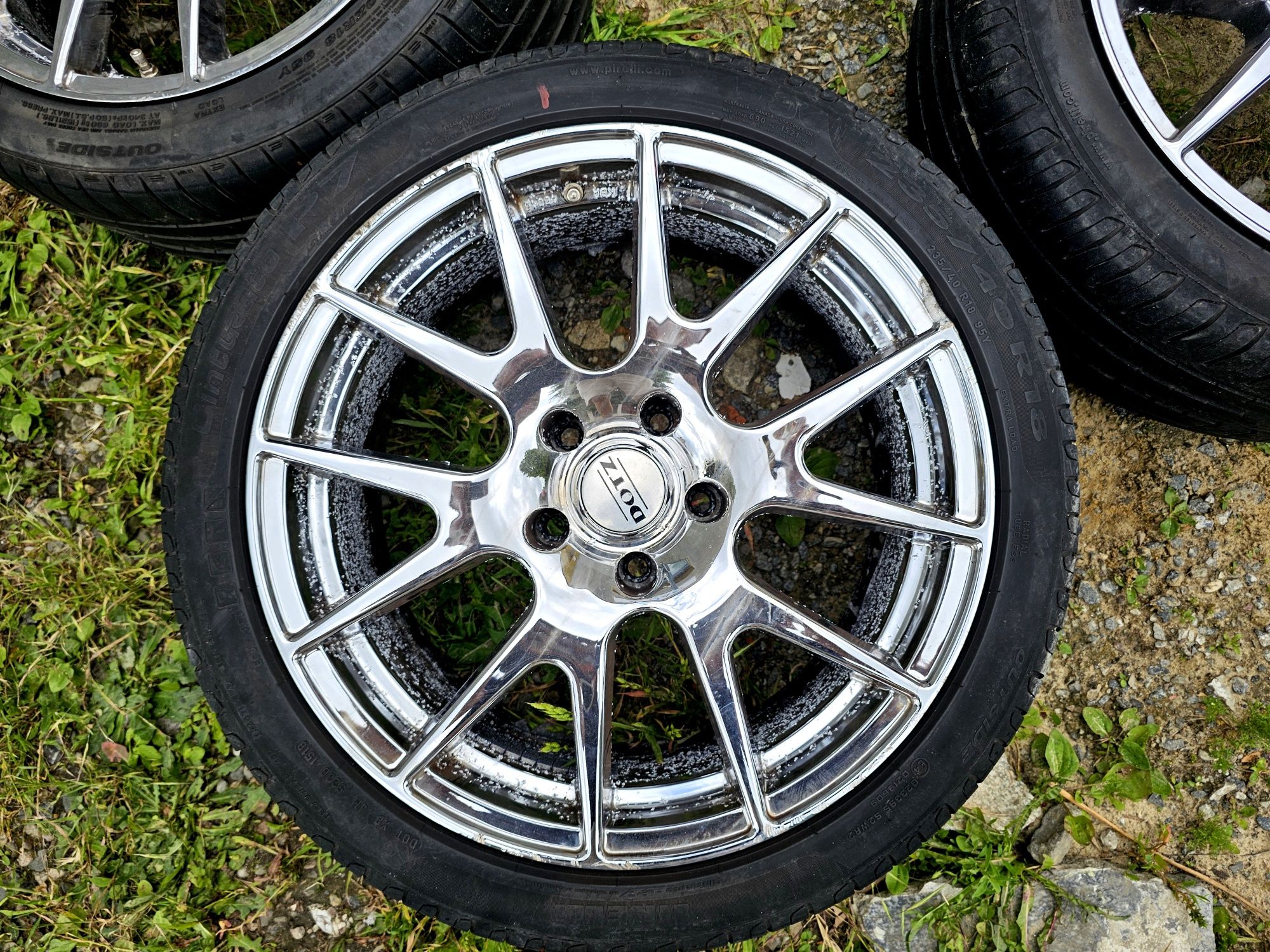 Alu Felgi 18" BMW Dotz 3 5 e60 e61 e90 e91 F10 F11 e39 Chrom 5x120