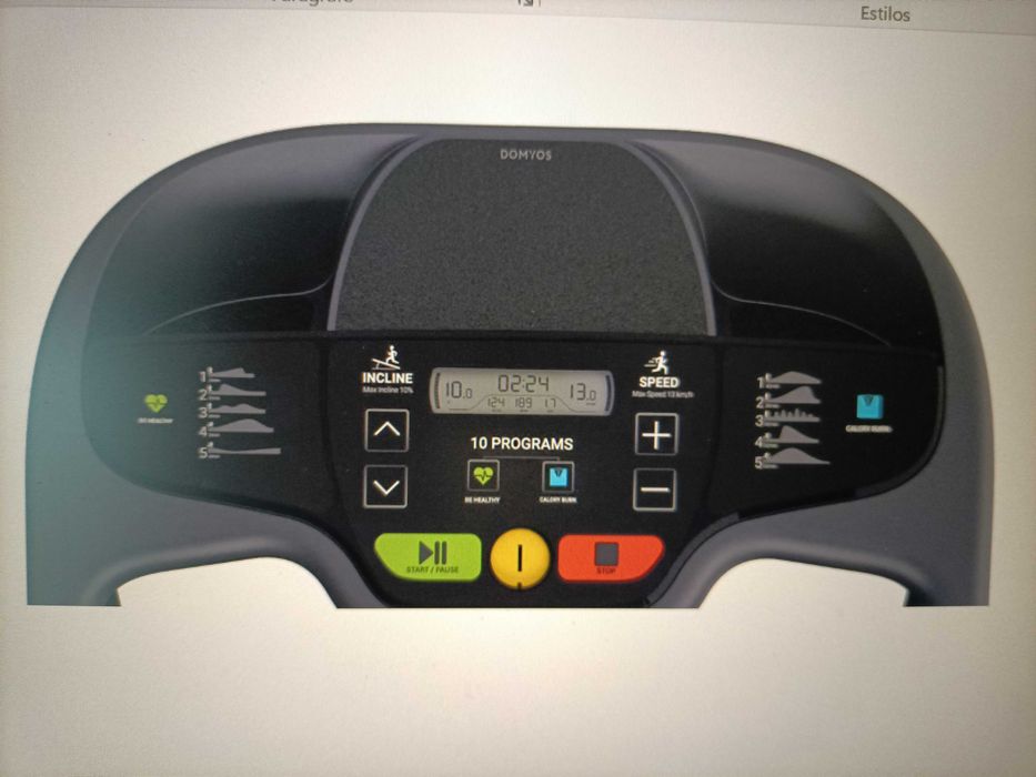 Passadeira de corrida T520B DOMYOS
