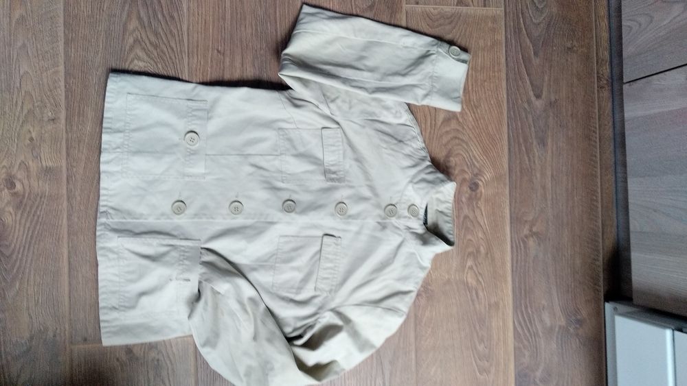 Коттоновая куртка ветровка пиджак жакет на девочку М