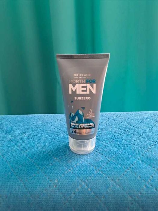 Nawilżający żel do twarzy North For Men Subzero