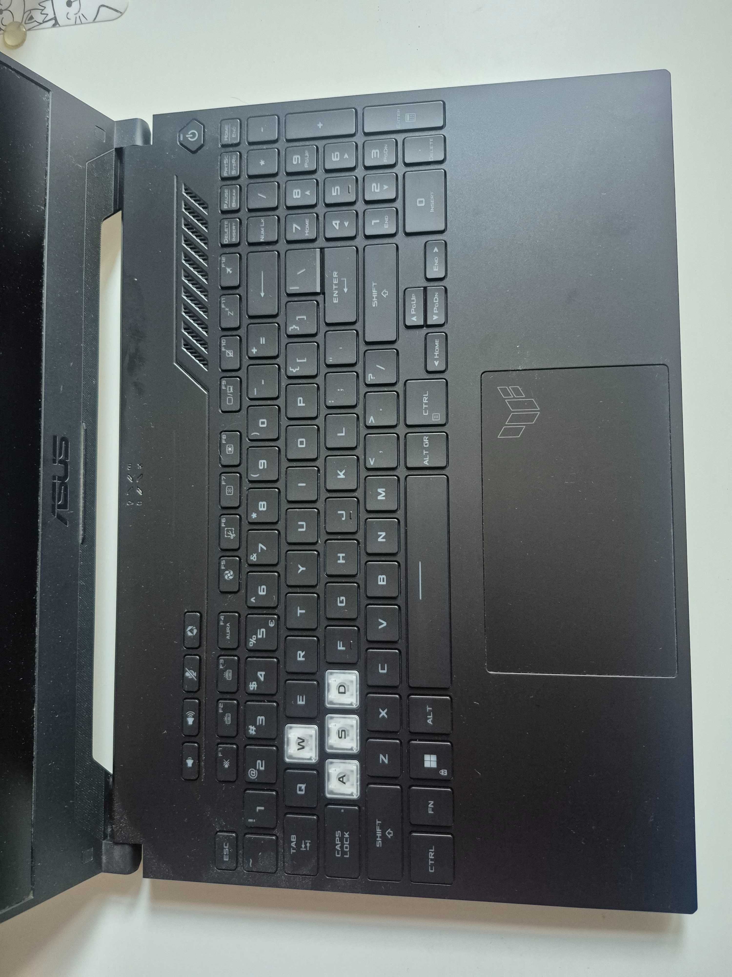 ASUS TUF Dash F15 i5-12450H 15.6" 16GB DDR5 4800 SSD512 rtx 3060 win11