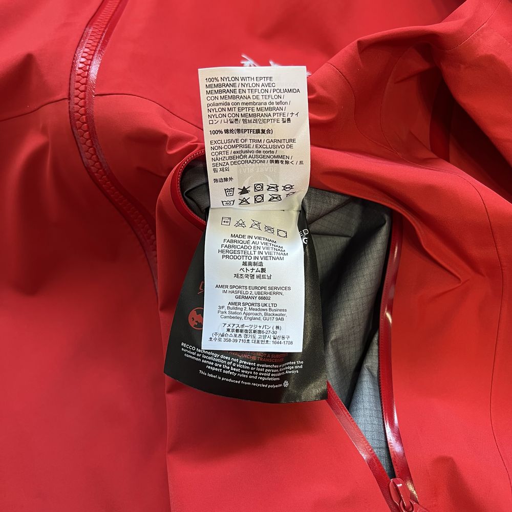 Куртка Вітровка Arcteryx Gore-Tex Pro Stone Island