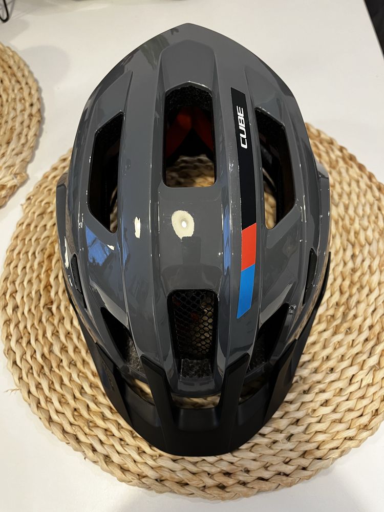 Kask na rower (szary)