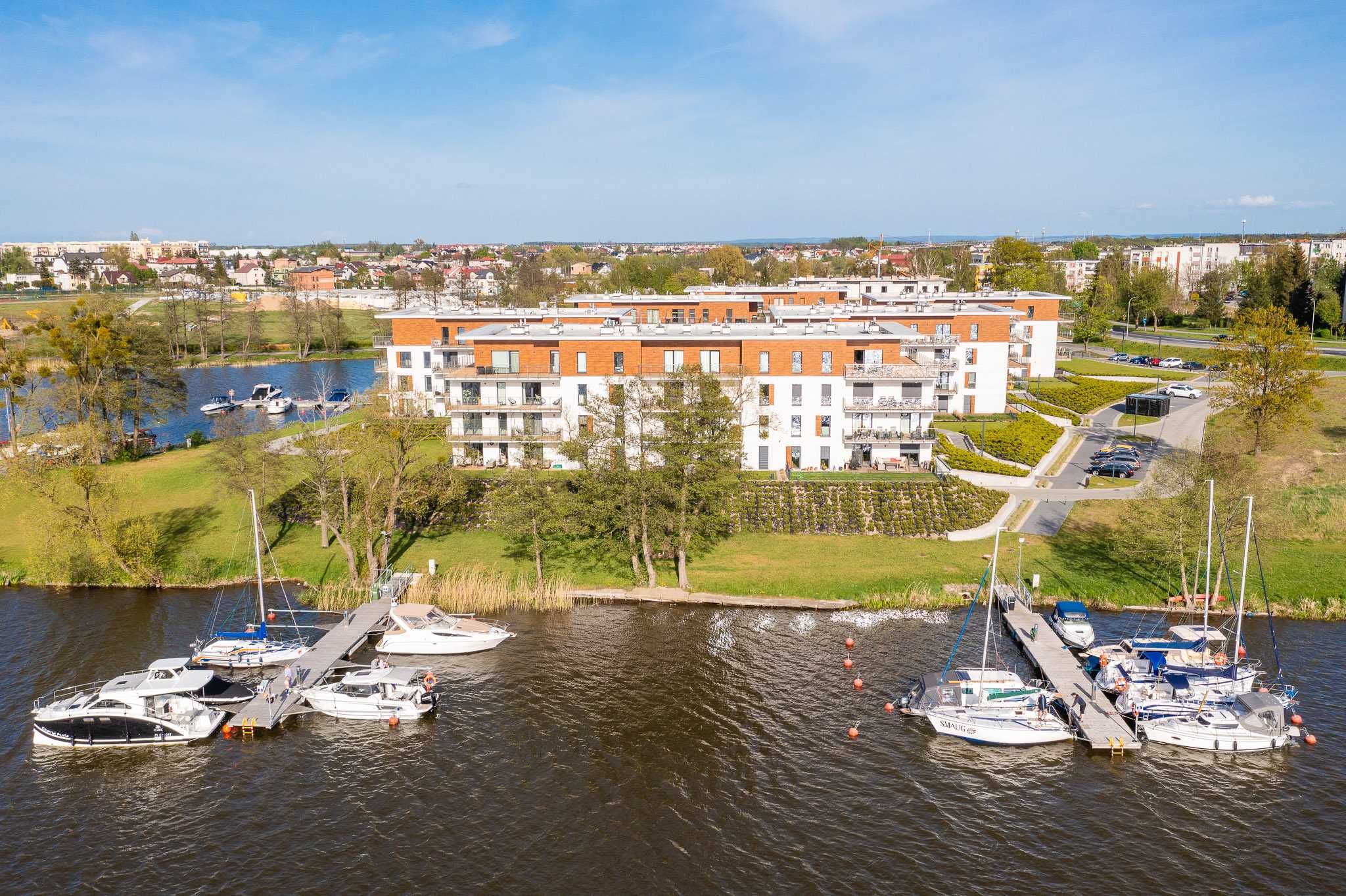 MARINA BLUE - apartament nad jeziorem, widok, Mazury, k.Kurza Góra