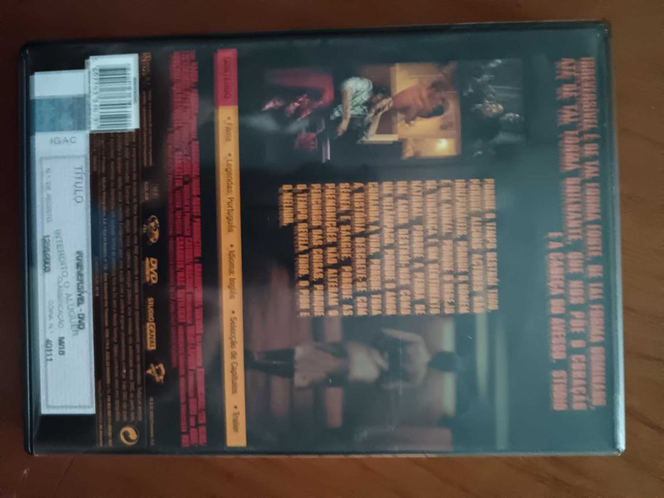 filme dvd original - irreversível