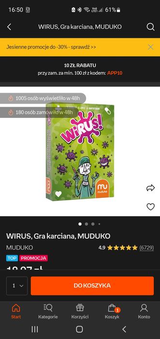 Gra planszowa  muduko