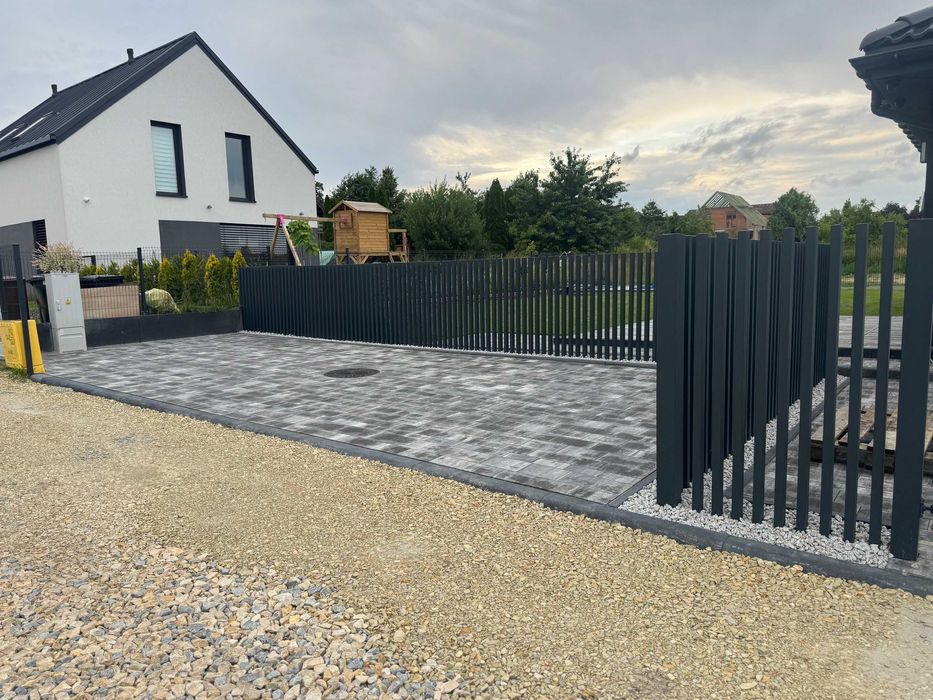 Bramy skrzydłowe przesuwne palisada 10lat gwarancja Montaż