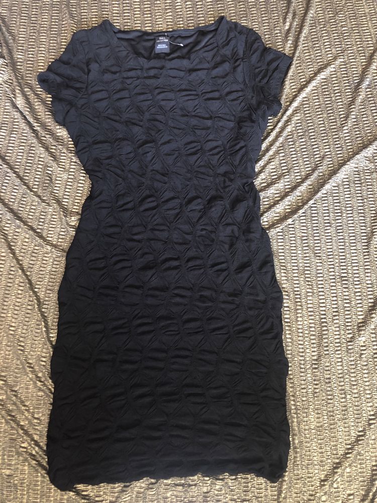 Sukienka ZARA mała czarna sukieneczka XS S 34 36 sexy sylwester wesele