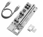 Riser 010X 010-X PCI-E 1x-16x USB3.0 Q4/2021r.