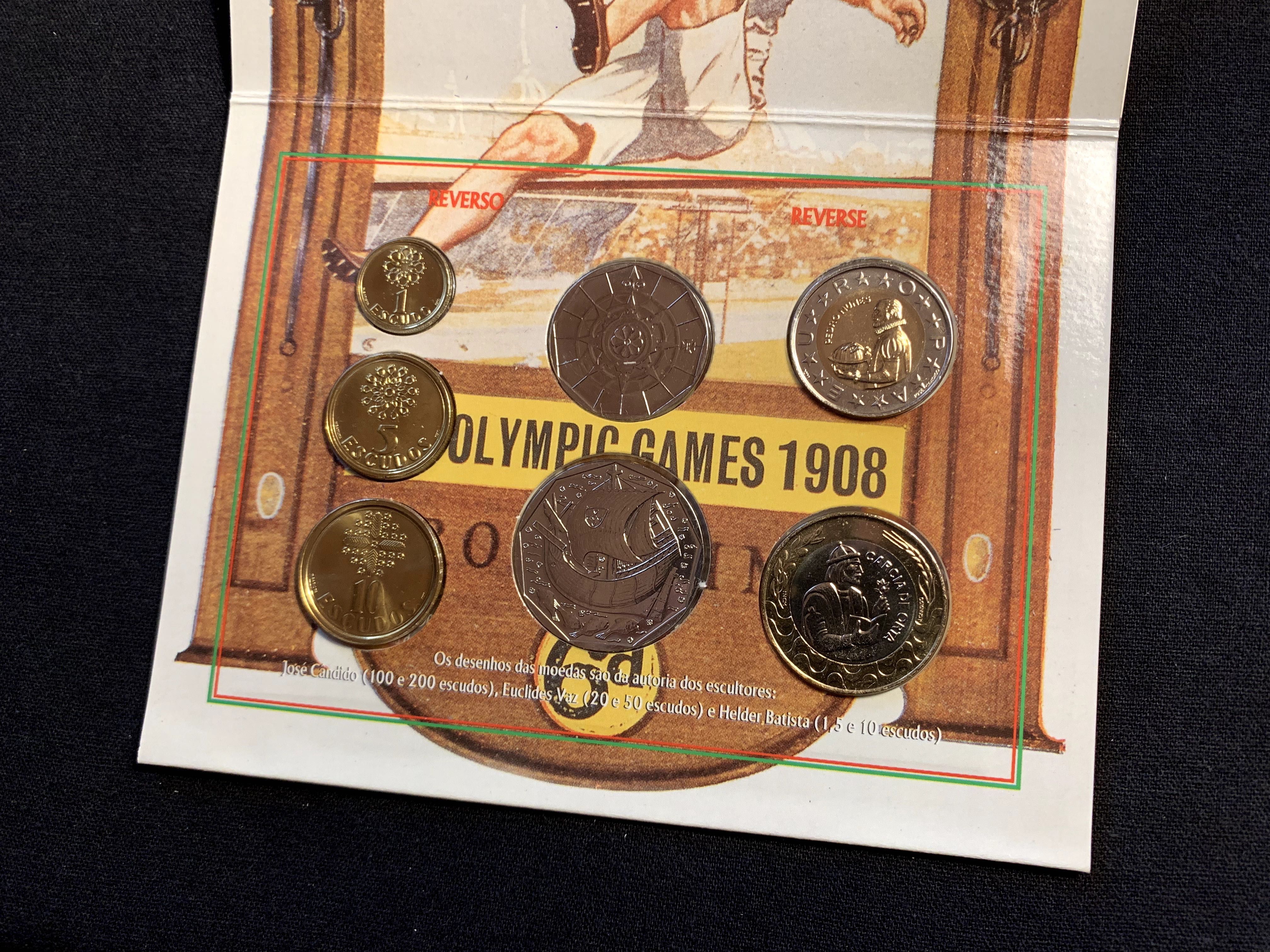 Moedas · Série Anual Escudos 1996