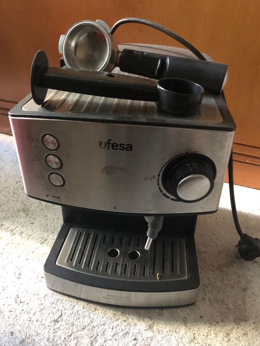 Máquina de café usada