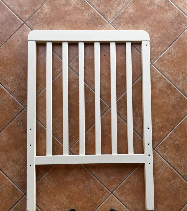 Berço Prénino, regulável em altura + colchão