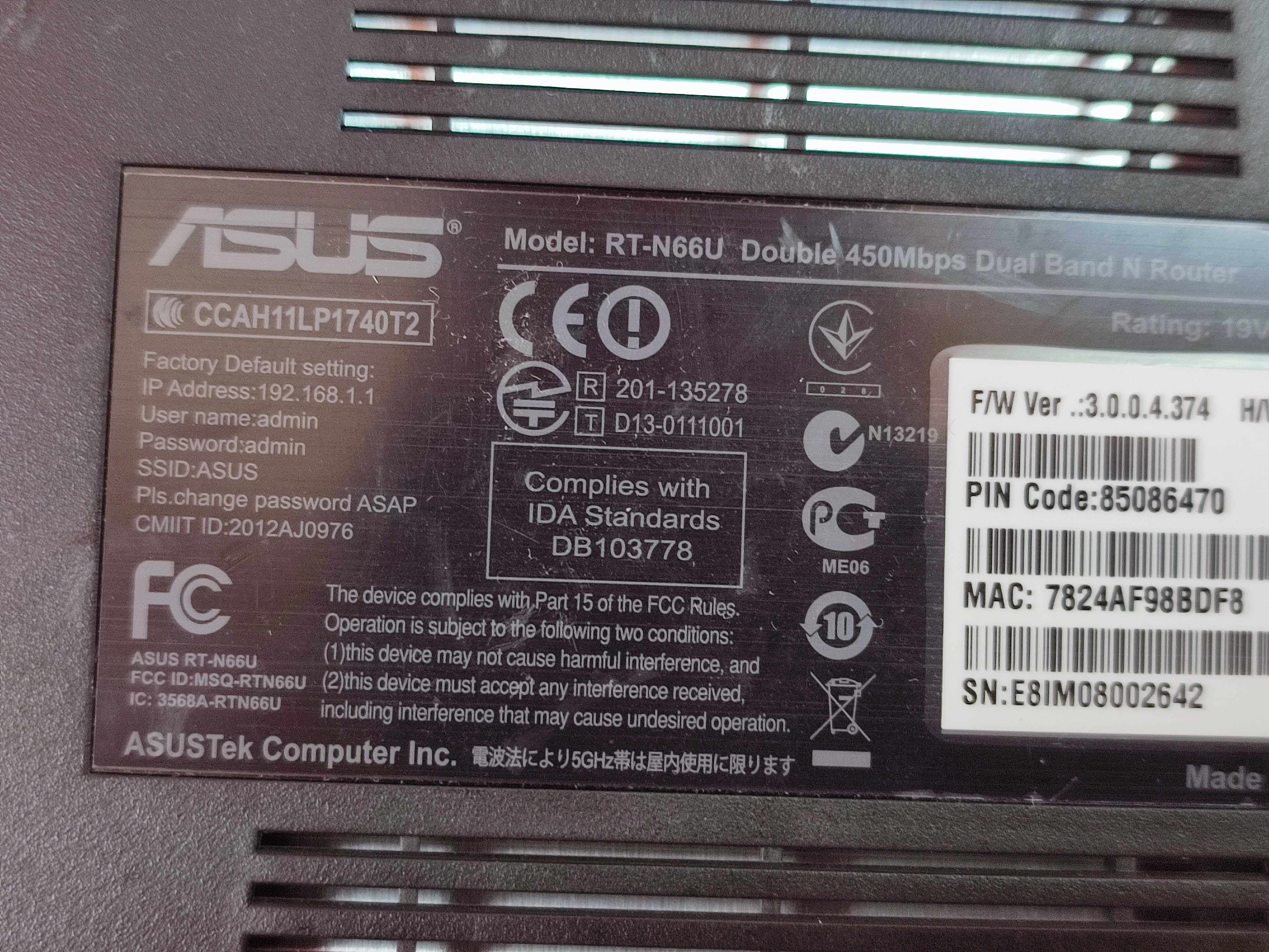 ASUS RT-N66U Dual-Band router
