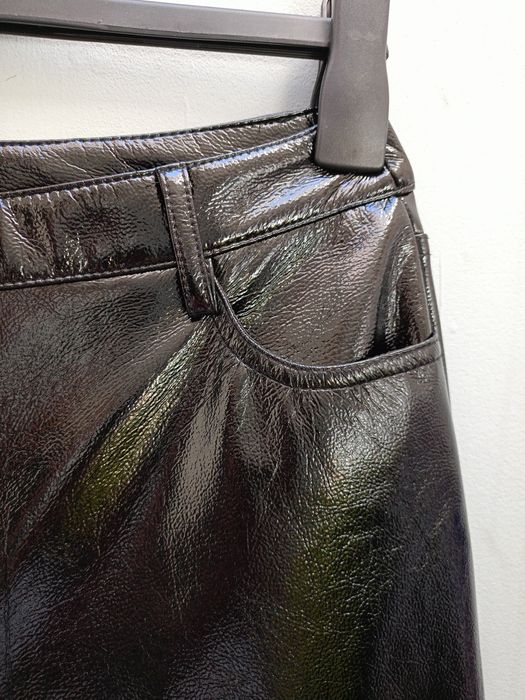 Szerokie spodnie Ala Latex roz S nowe Amisu