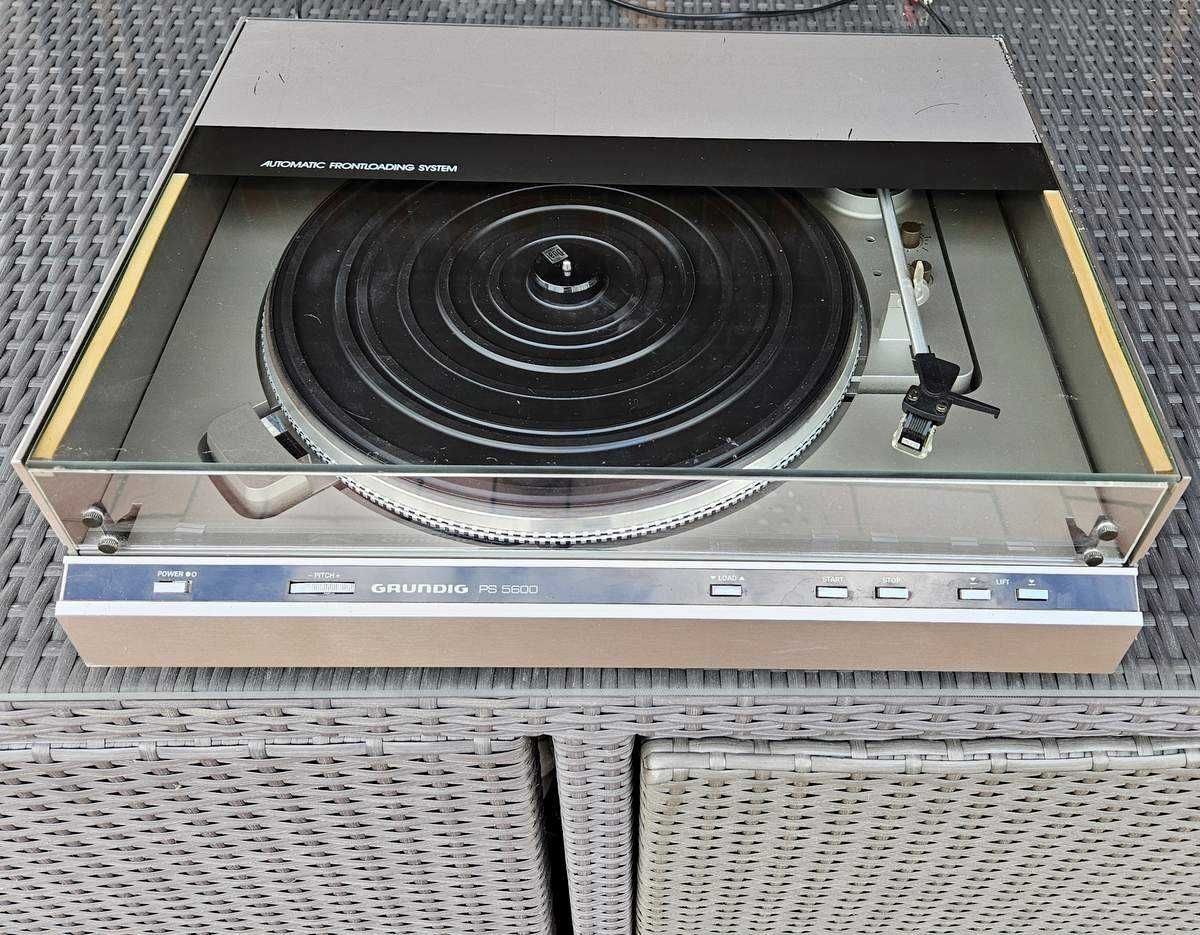 Grundig PS 5600 Dual ASP 135 Gramofon Vintage 1982r.