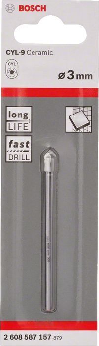 Wiertło Do Szkła I Ceramiki Cyl-9 Softceramic 3*70Mm Bosch