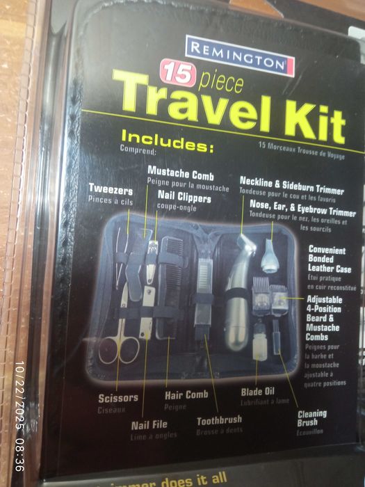 Дорожний Набір для Грумінгу Remington TLG-100 15 Предементів з США