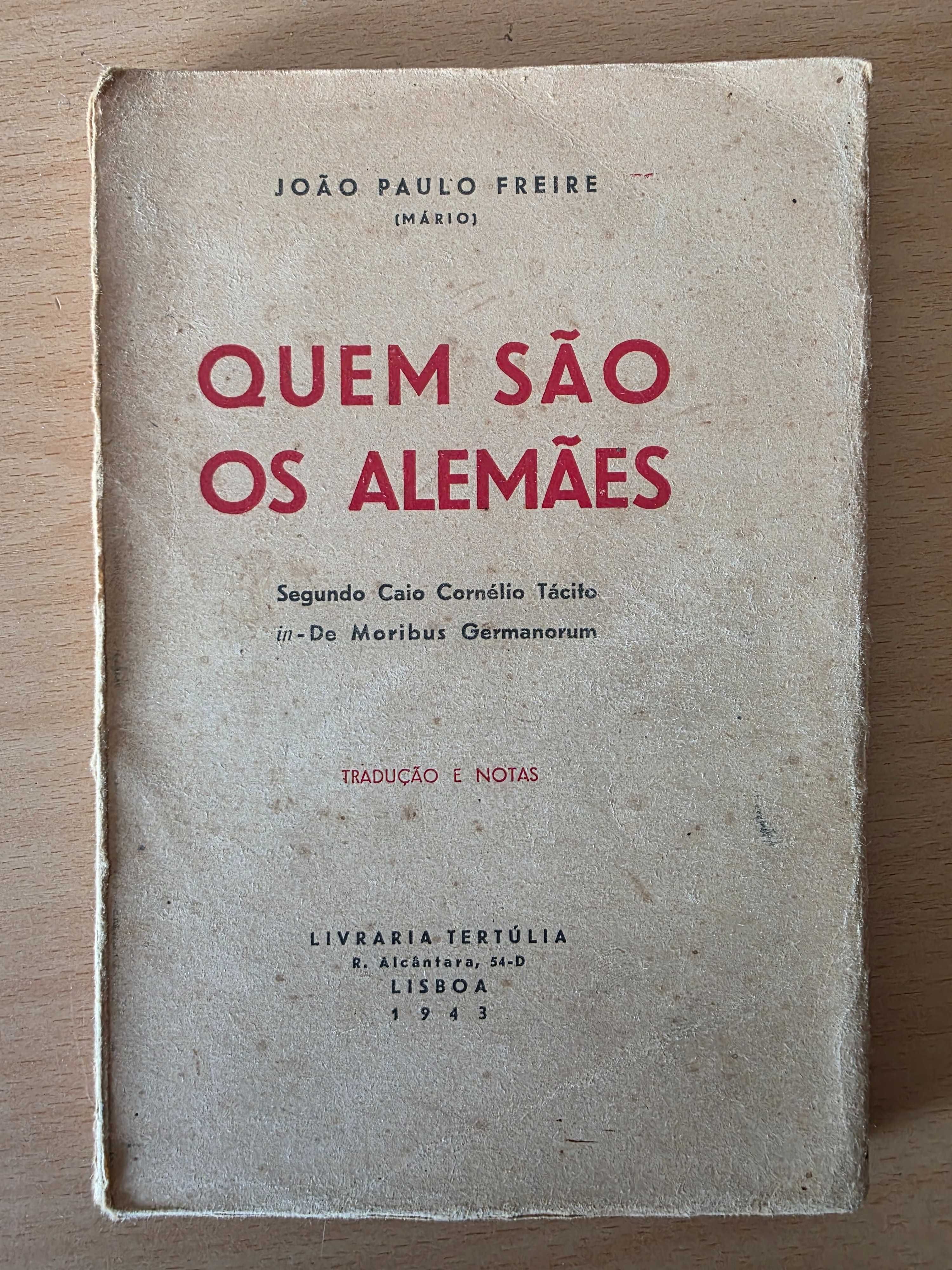 Livro "Quem são os Alemães" de João Paulo Freire