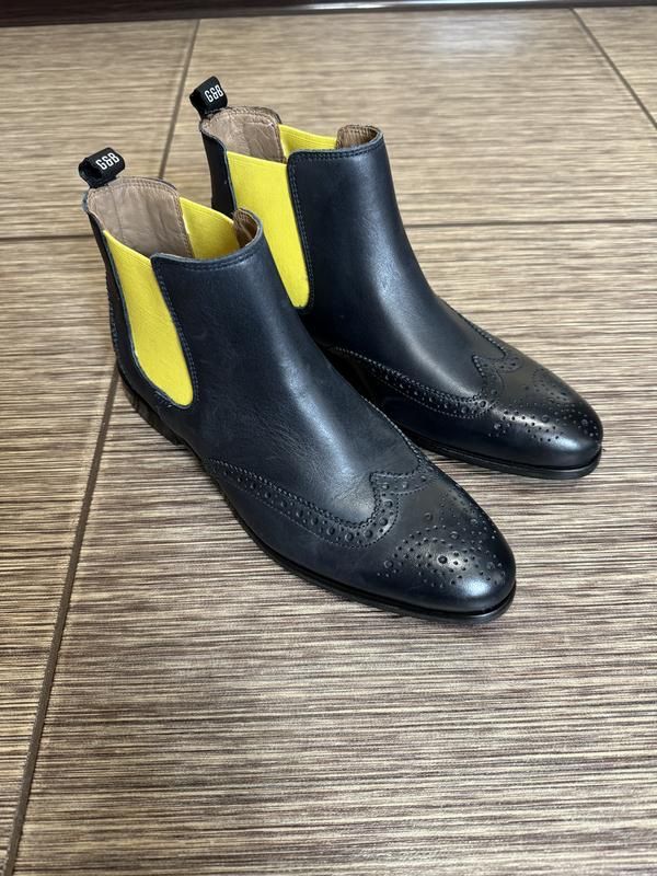 Шикарнючі черевики, челсі gordon & bros , оригінал, нові розмір 38
