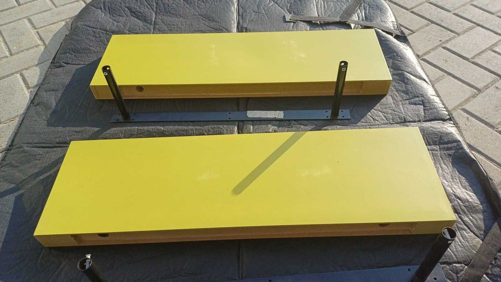 Conjunto de 2 prateleiras IKEA Lack verdes