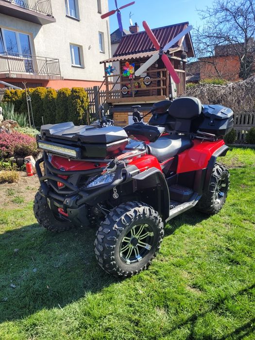 CFmoto 520l dużo dodatków