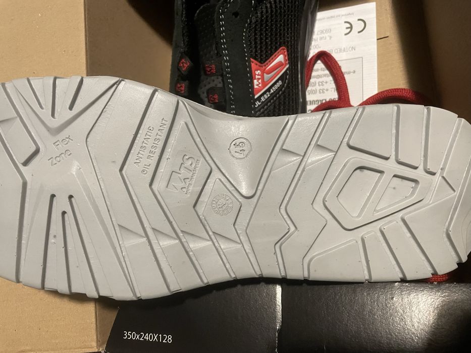 Francuskie buty robocze ochronne MTS Mustang roz 45