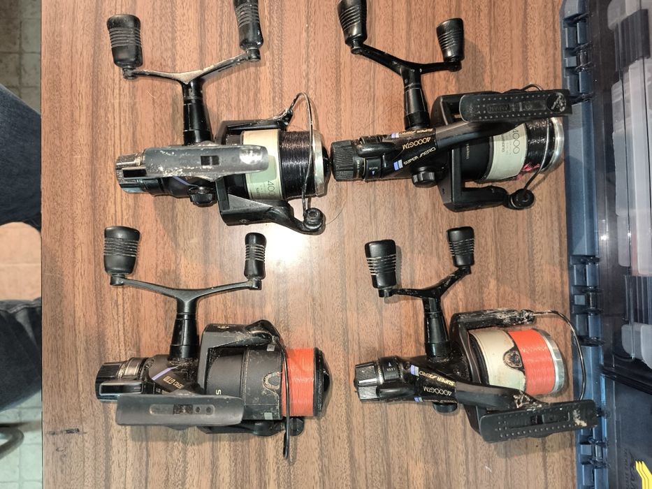 Carretes Shimano pesca inglesa e feeder AERO GTm 4010 e 4000GTM