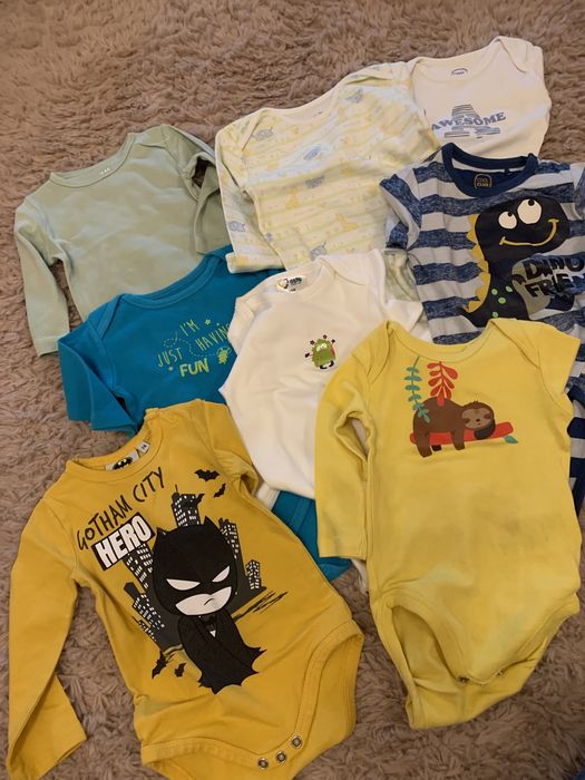 Ubranka dla chlopca 68,74