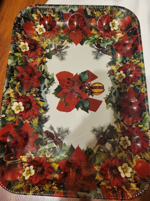 Taca dekoracyjna świąteczna