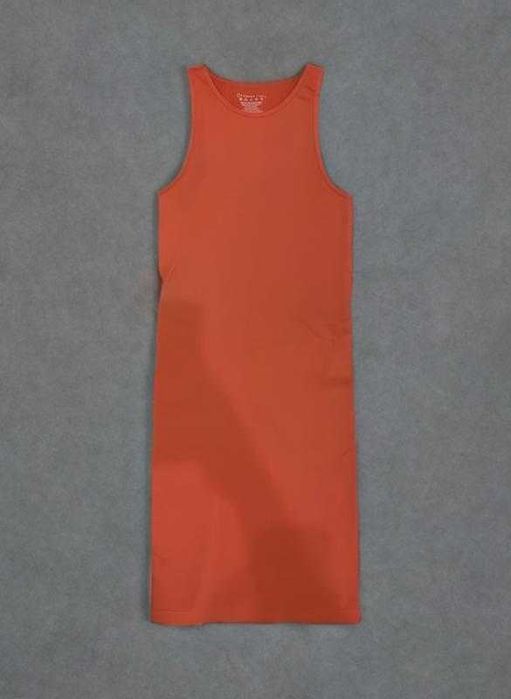 Коралове плаття в рубчик