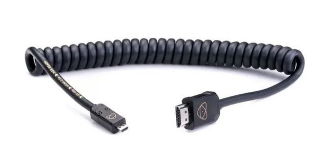Кабель Atomos AtomFLEX Coiled Micro-HDMI to HDMI Cable (14 to 24
