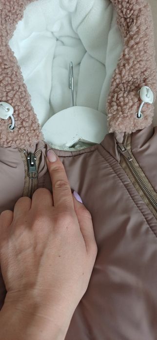 Зимний комбинезон + шапка