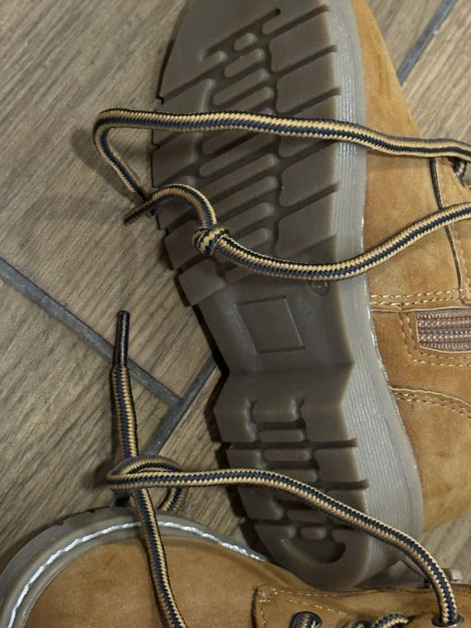 Botas menino 24 camel