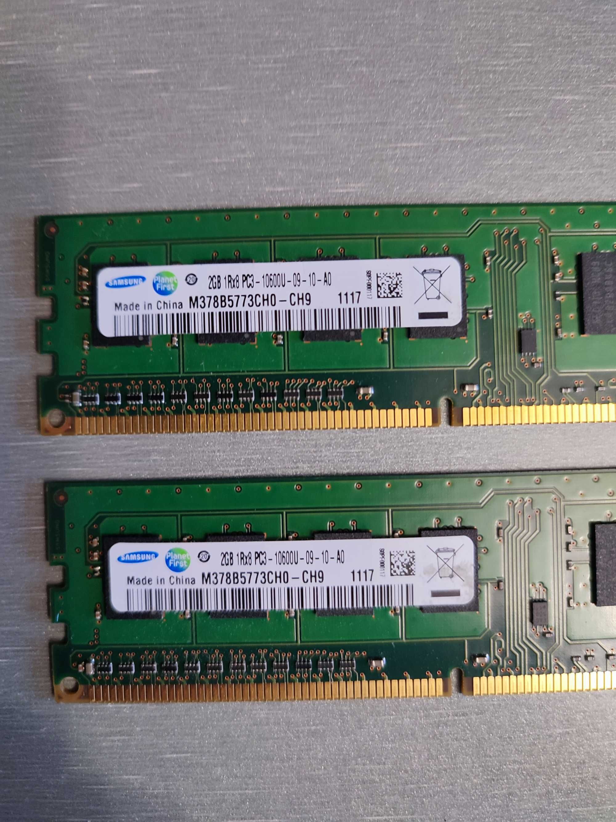 Оперативна пам'ять Samsung 4 GB (2*2) DDR3 1333 MHz (M378B5773CH0-CH9)