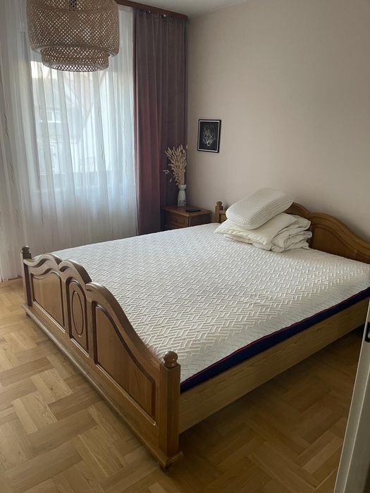 Łóżko dębowe 180x200