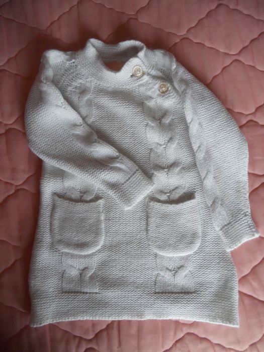 Vestidos quentinhos - 12m