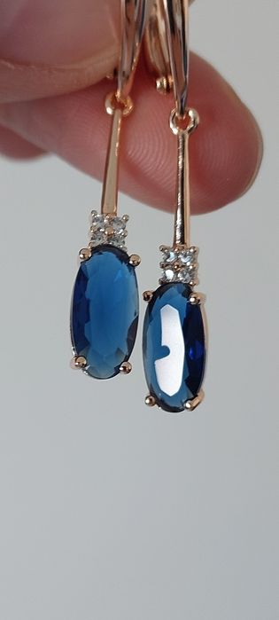 Komplet biżuterii Różowe złoto 585