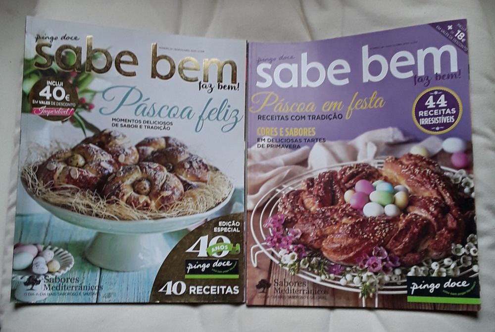 Revistas Sabe Bem Pingo Doce, Especial Páscoa (2019, 2020, 2021, 2022,