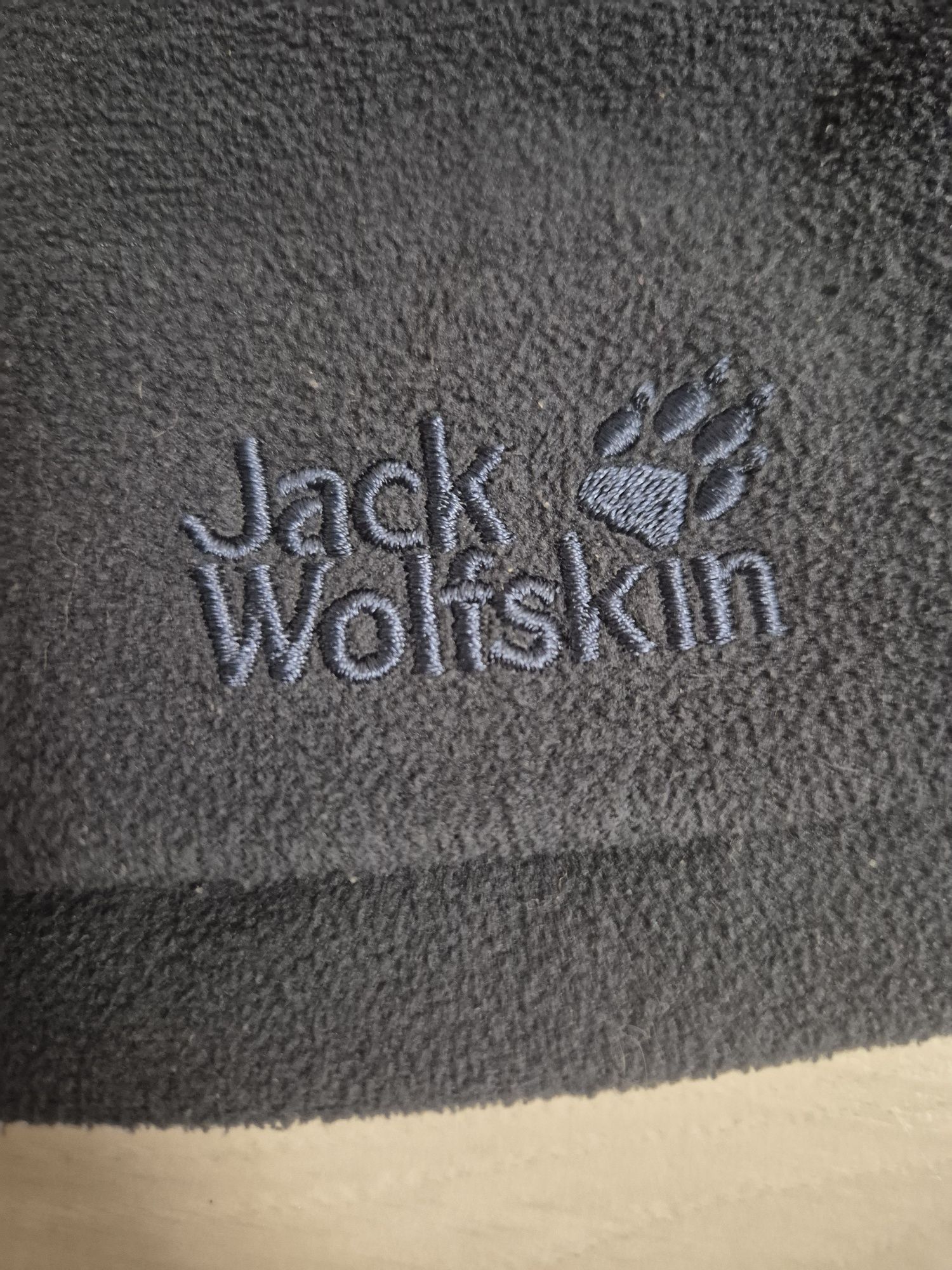 Шапка микрофлис Jack Wolfskin Polartec dark-blue One Size идеал