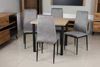 (33G) Stół Ron + 4 krzesła, nowe 740 zł