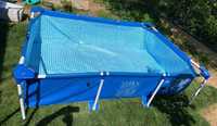 Intex каркасний басейн 260 x 160 x 65 см з накривним тентом