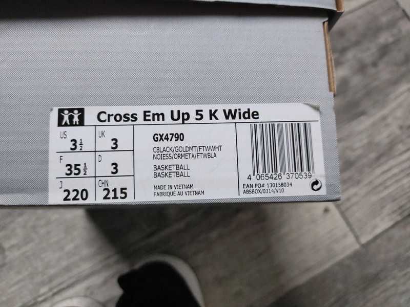 Adidas cross en up 5 k wide 35,5 - cena do lekkiej negocjacji