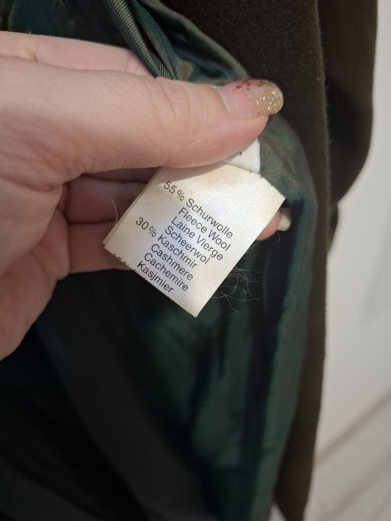 Płaszcz wełna kaszmir 48-50