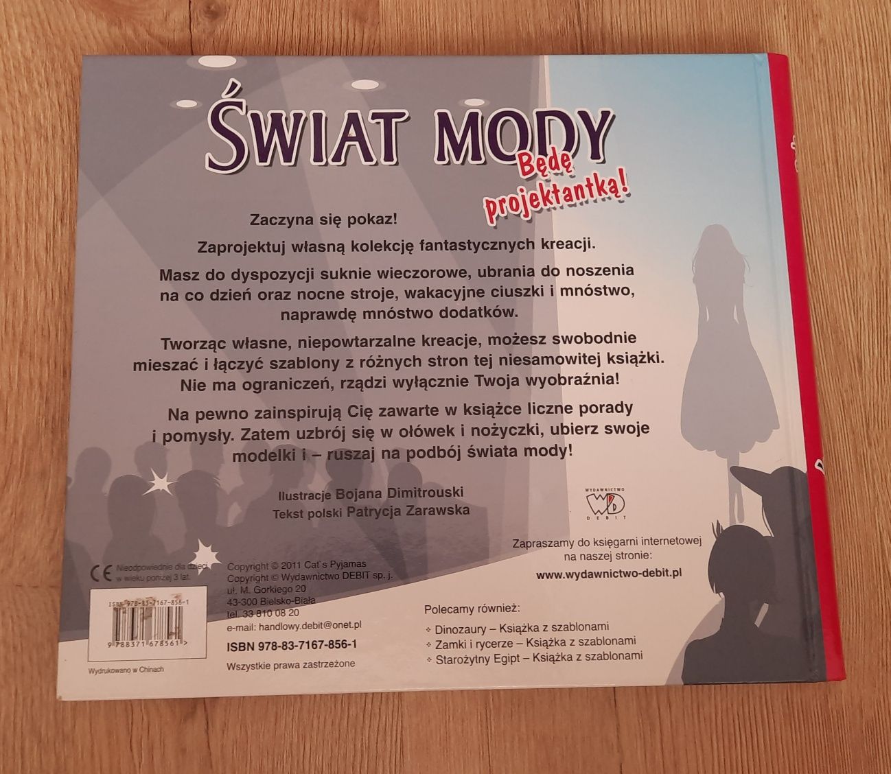 Świat mody będę projektantką. Szablony do projektów