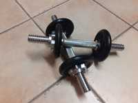 Hantle fitness 2 x 1,25kg plus zaciski