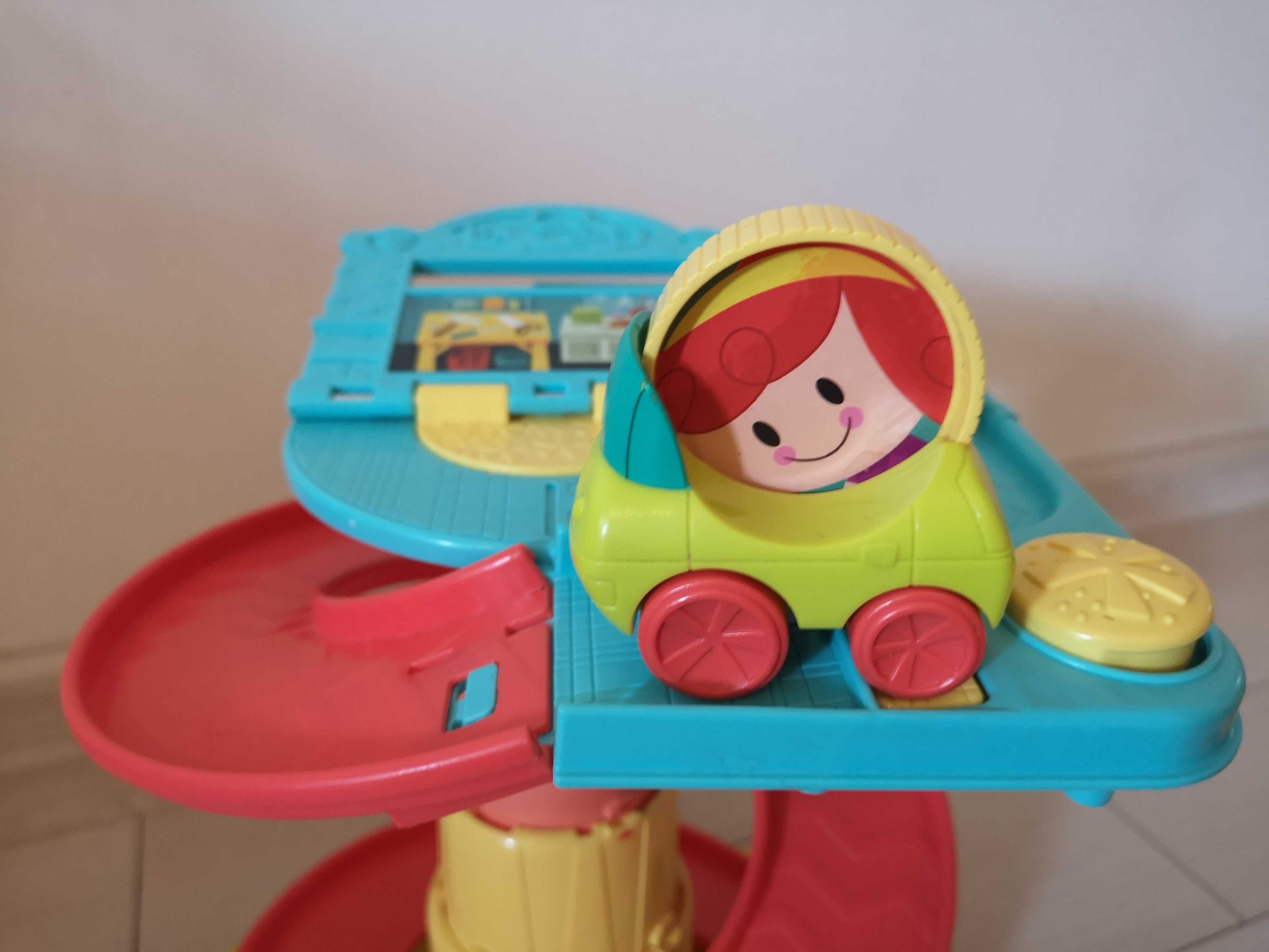 Playskool parking zjeżdżalnia dla autek tygrys z fisherprice