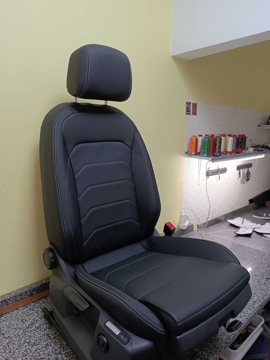 Перетяжка , пошив, ремонт салона авто, сидінь, руля, карт.