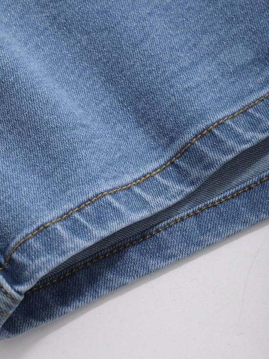 Spodenki Jeansowe Krótkie Niebieskie Casual Dazy S 36